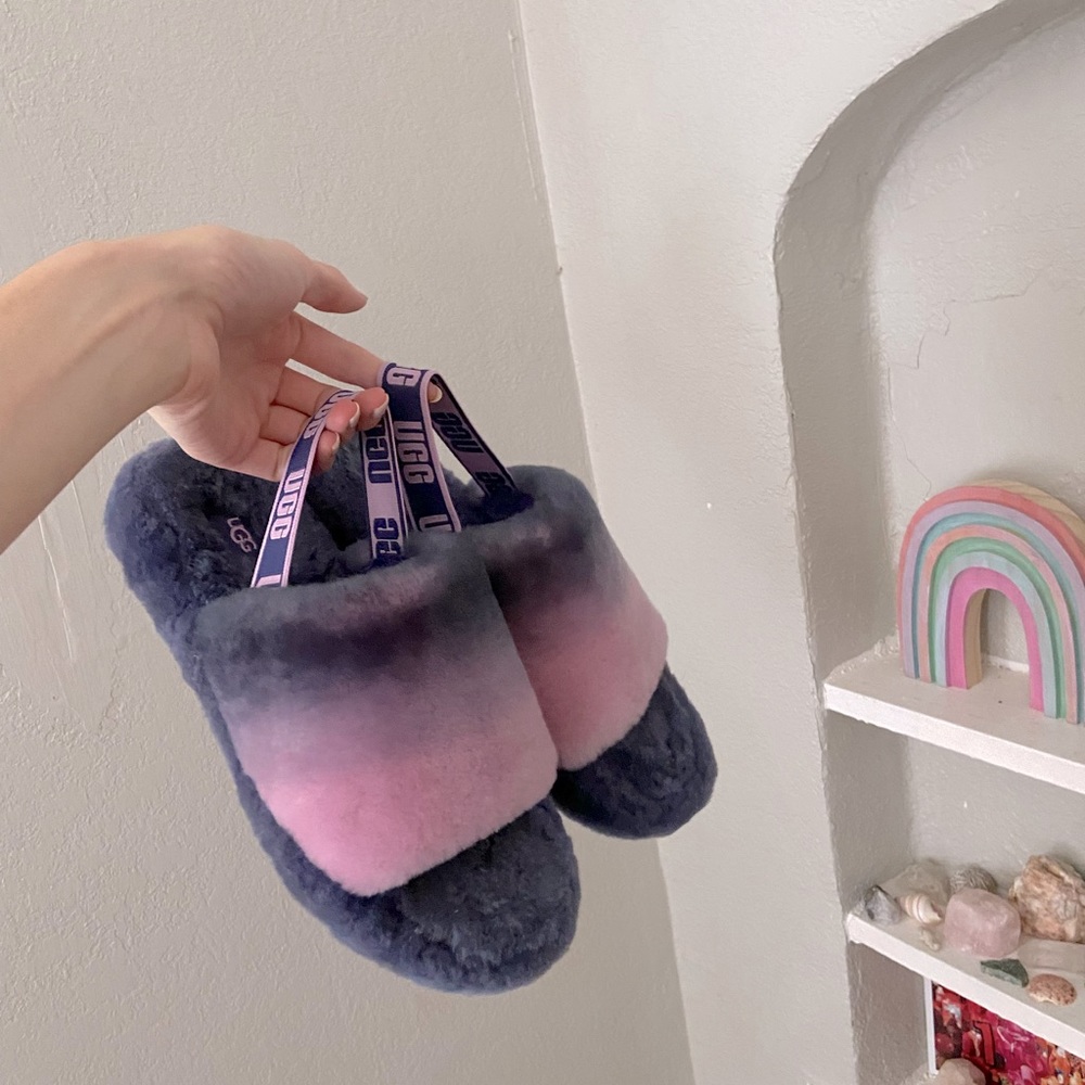 Brand new ombré ugg slippers